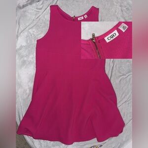Cato women’s hot pink skater Dress